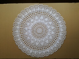 Háčkovaná MAXI dečka - 75 cm 