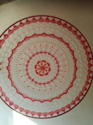 Krajka 40 cm (růžová)