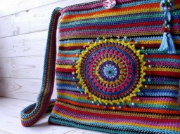 Bavlněná taška v "Boho" stylu - na zakázku