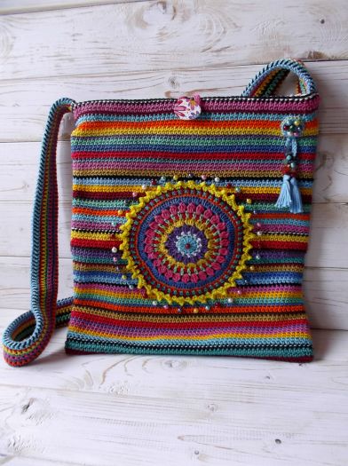 Bavlněná taška v "Boho" stylu - na zakázku