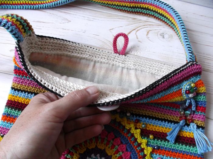 Bavlněná taška v "Boho" stylu - na zakázku
