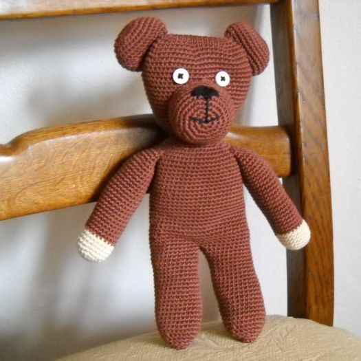 Medvídek Teddy - návod na háčkování