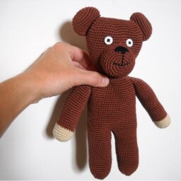 Medvídek Teddy - návod na háčkování