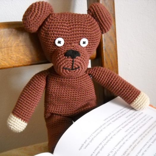 Medvídek Teddy - návod na háčkování