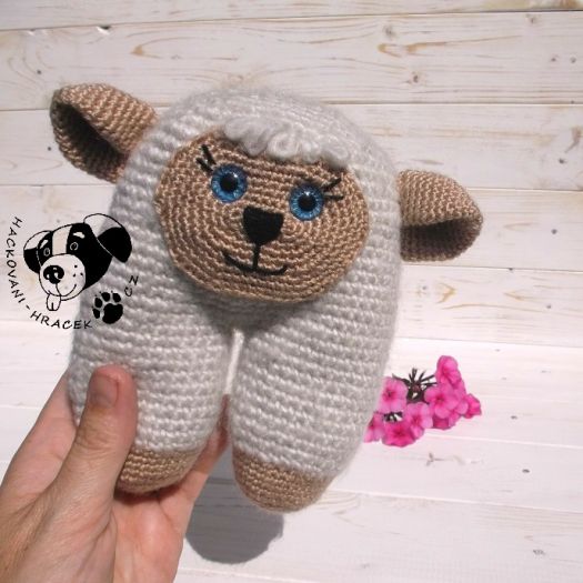 Mini Ovečka - návod na háčkování