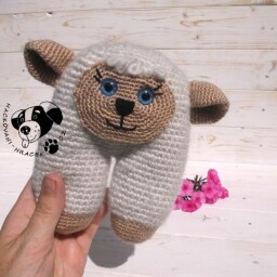 Mini Ovečka - návod na háčkování