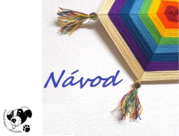 Závěsná mandala - návod na výrobu