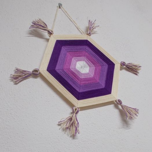Závěsná mandala - návod na výrobu