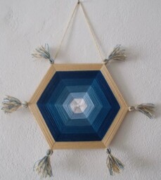 Závěsná mandala - návod na výrobu