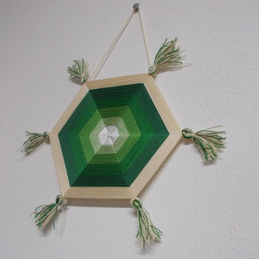 Závěsná mandala - návod na výrobu
