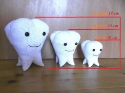 Generační sada zubů - zubní pomůcka