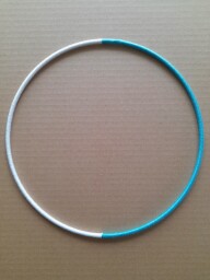 Krajka 22 cm  - Jing Jang  (tyrkys)