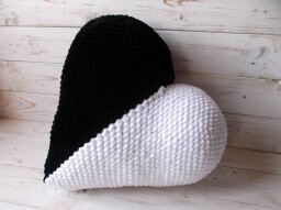 Black and white - polštářek