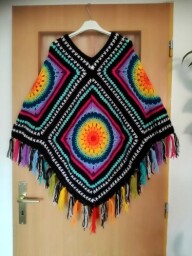 Boho pončo - pro dospělé (na zakázku)