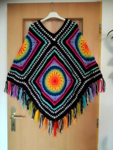 Boho pončo - pro dospělé (na zakázku)