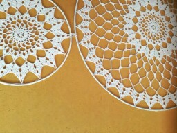 Krajky sada 2 ks (40+20 cm) krajky bez kruhů